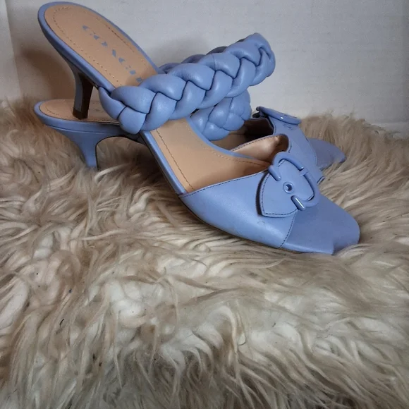 Coach Mollie Periwinkle Slides 10B NWD - Picture 6 of 11